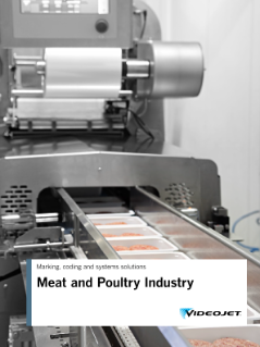 Brochure về giải pháp in mã cho ngành sản xuất thịt và gia cầm
